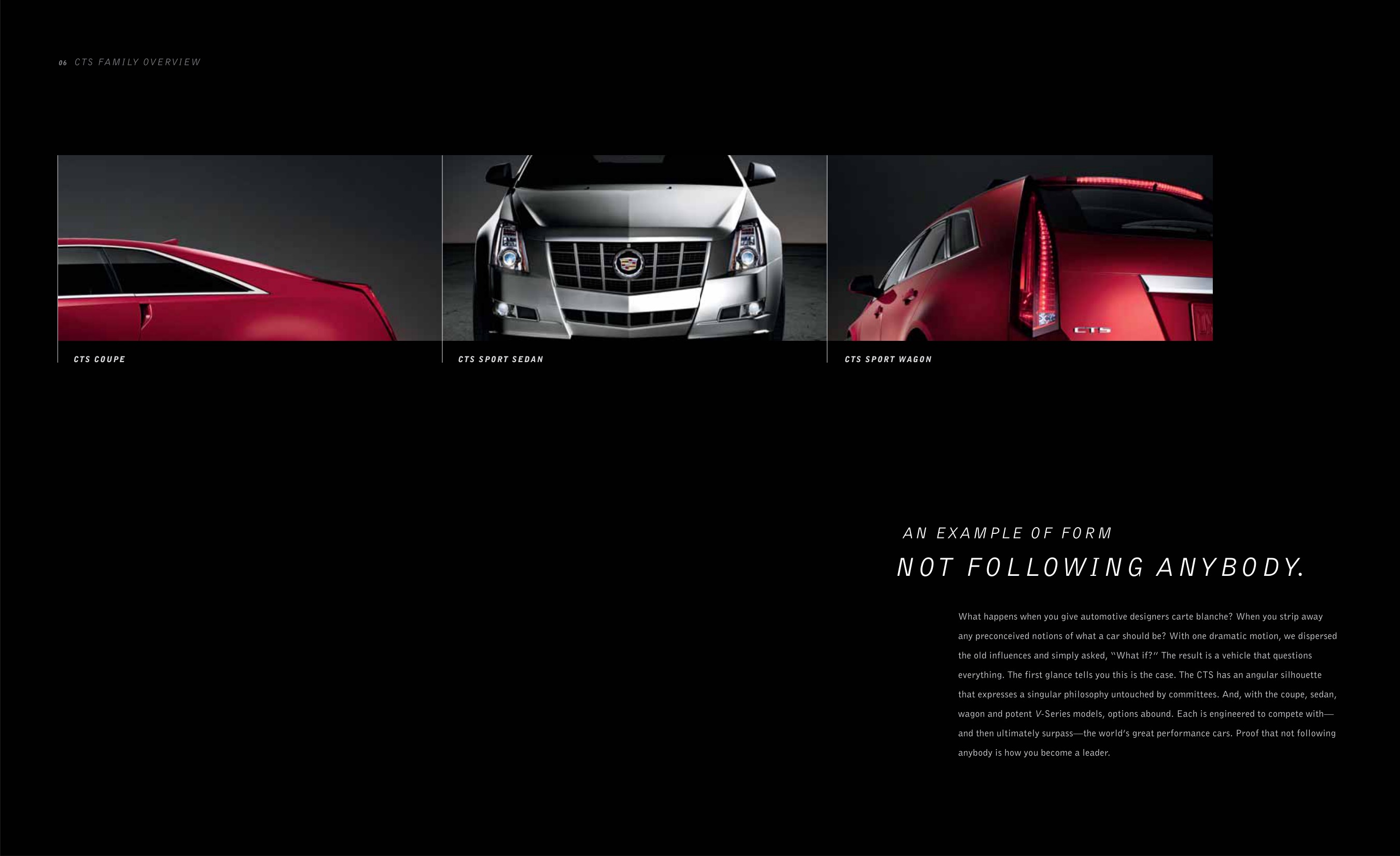 2012 Cadillac CTS Brochure Page 17